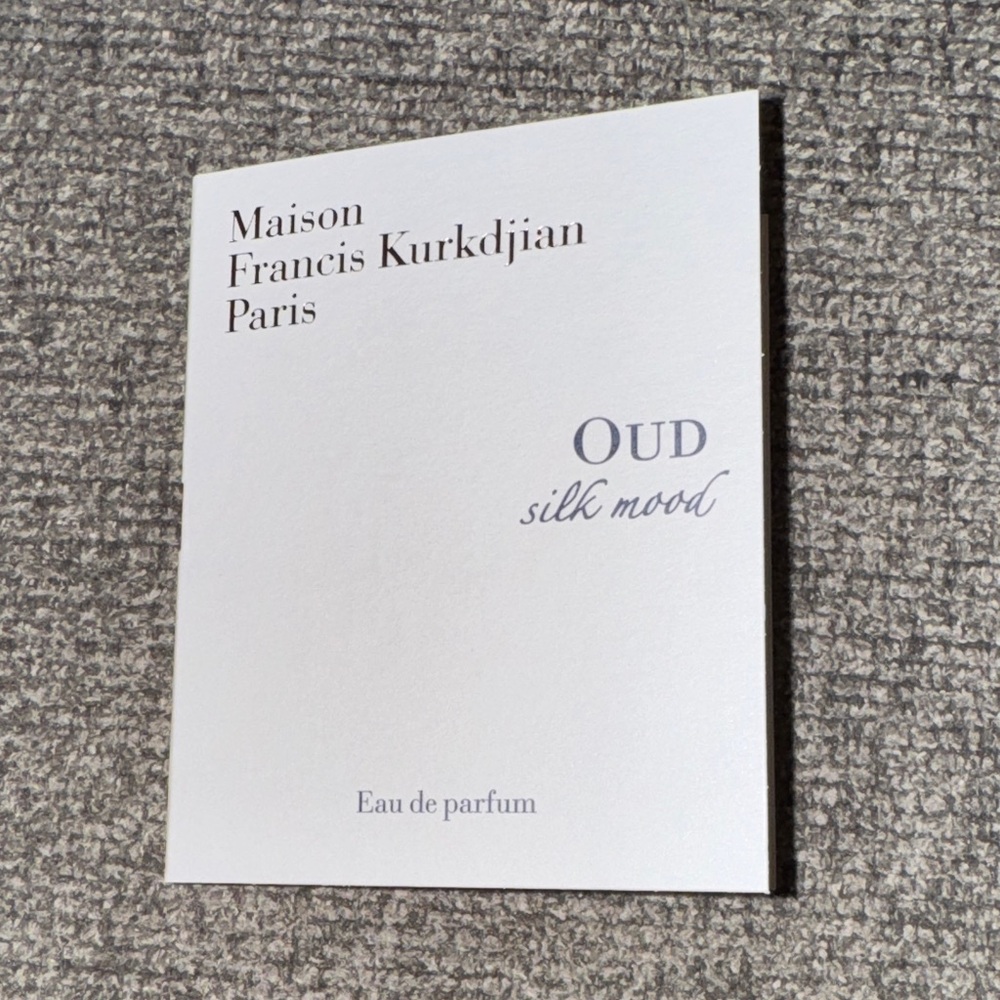 Maison Francis Kurkdjian Oud Silk Mood Fragrance Sample